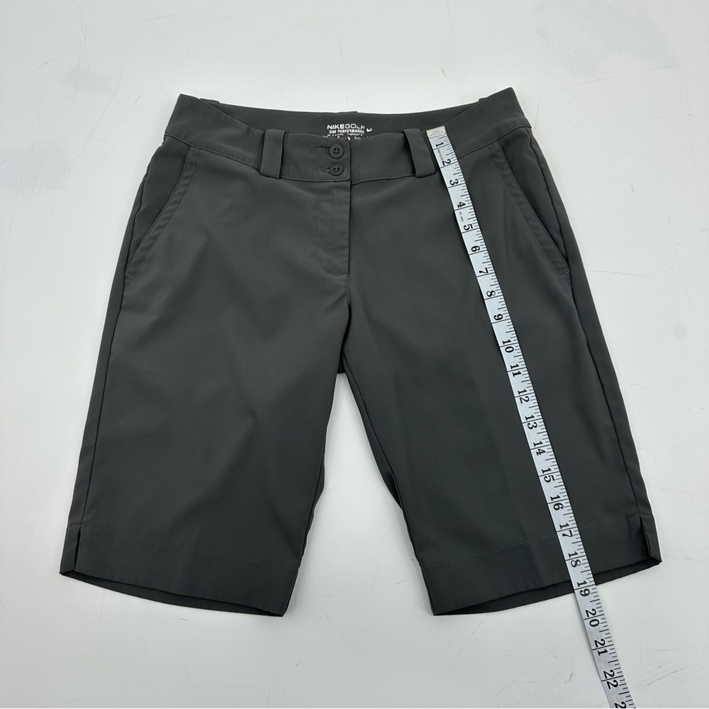 Nike Golf Dri-Fit Performance Shorts Gray Size 4 Stretch Athletic - Picture 6 of 10